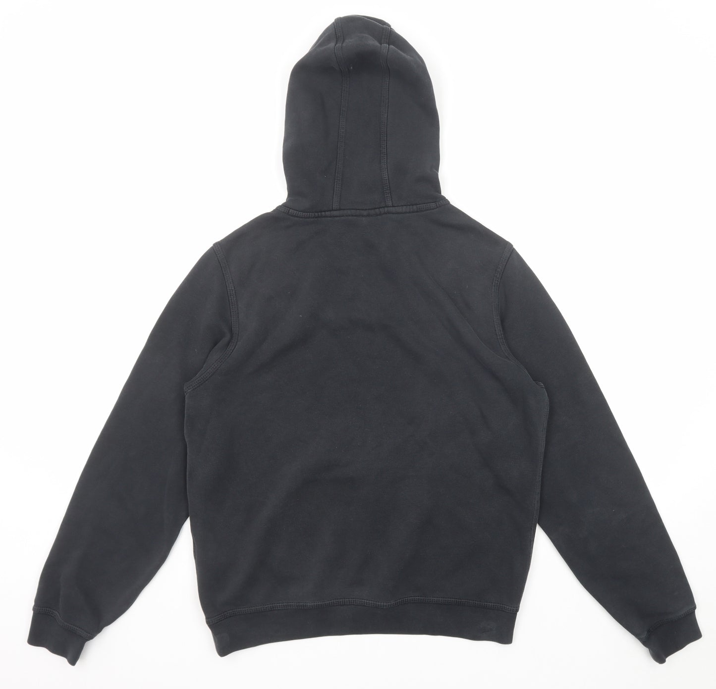 Nike Boys Black Cotton Pullover Hoodie Size 13-14 Years Pullover