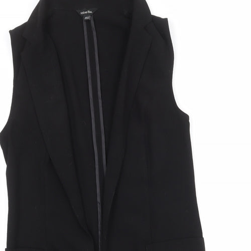 Label Be Womens Black Kimono Jacket Size 12
