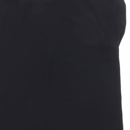 NEXT Womens Black Polyester Basic Tank Size 18 Round Neck