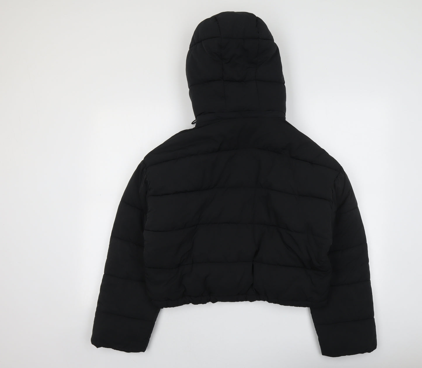 Urban Outfitters Womens Black Puffer Jacket Jacket Size XS Zip