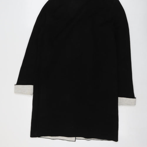 Wallis Womens Black Round Neck Acrylic Pullover Jumper Size S