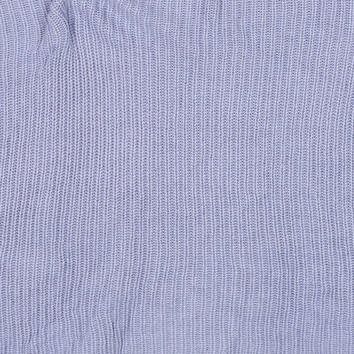 ASOS Womens Blue Round Neck Acrylic Pullover Jumper Size 12