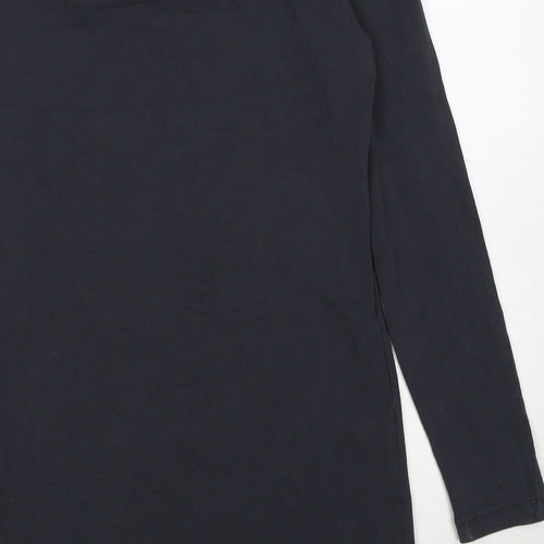 DEPT Womens Black Cotton Pullover Sweatshirt Size M Pullover