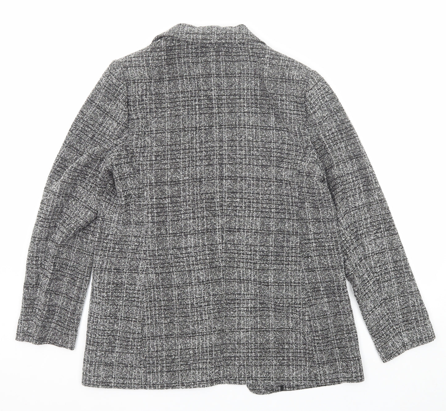 Marks and Spencer Womens Black Geometric Jacket Size 12
