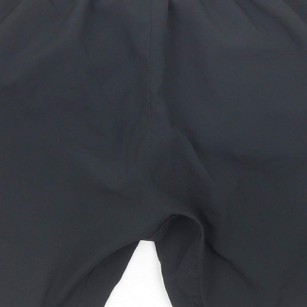 Umbro Boys Black Polyester Sweat Shorts Size 12 Years Regular
