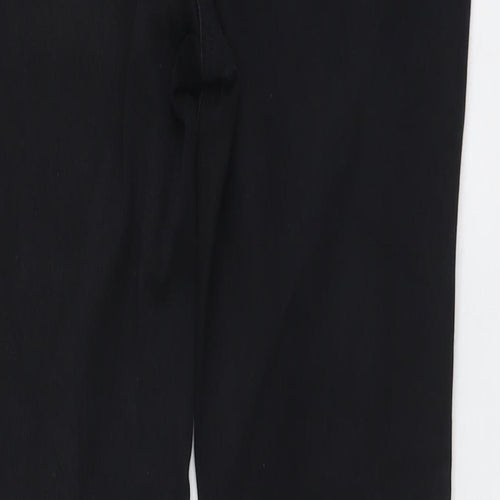 NEXT Womens Black Cotton Skinny Jeans Size 10 L26 in Regular
