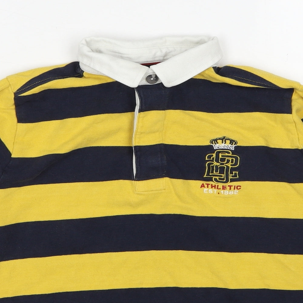 NEXT Boys Multicoloured Striped Cotton Pullover Sweatshirt Size 9 Years Pullover