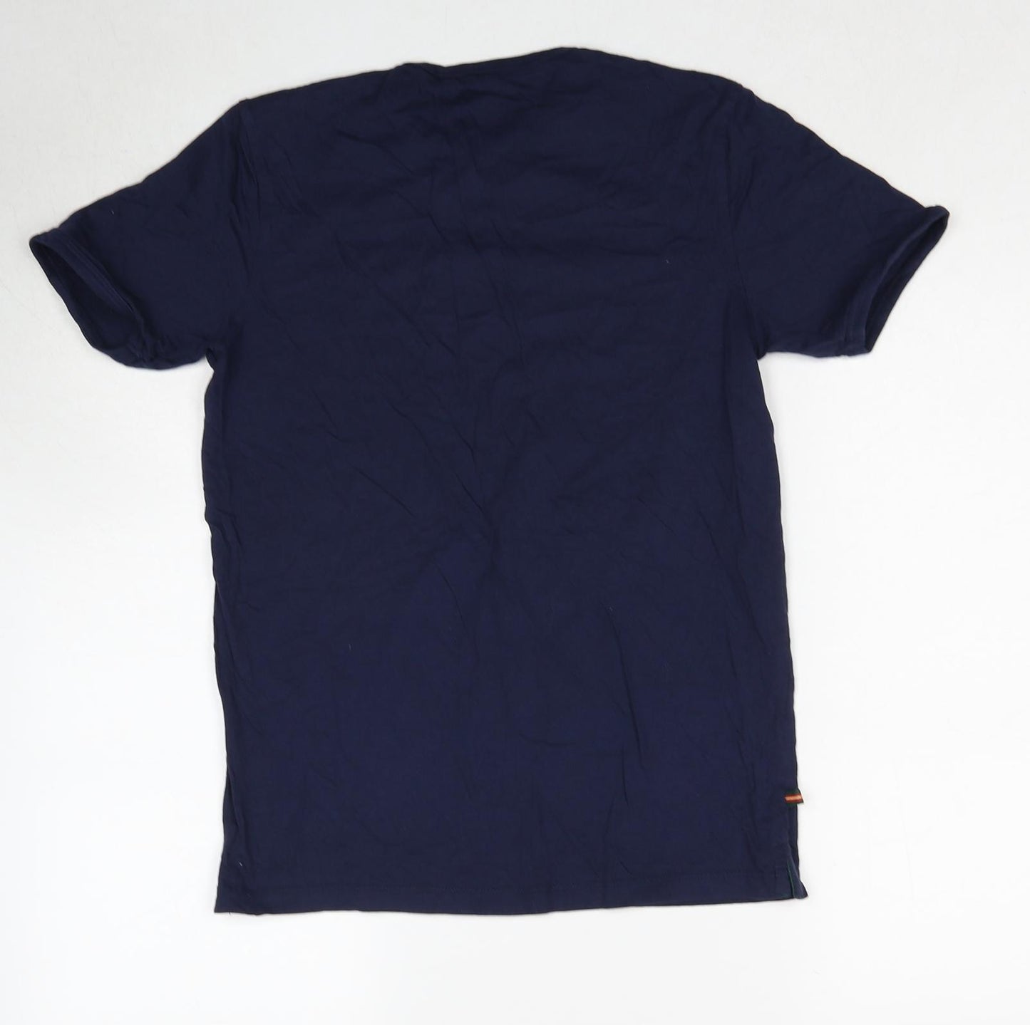 Luke Sport Boys Blue Cotton Pullover T-Shirt Size 14-15 Years Crew Neck Pullover