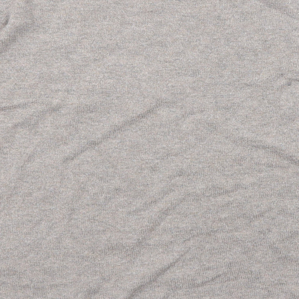 Boden Womens Grey Boat Neck Cotton Pullover Jumper Size 12