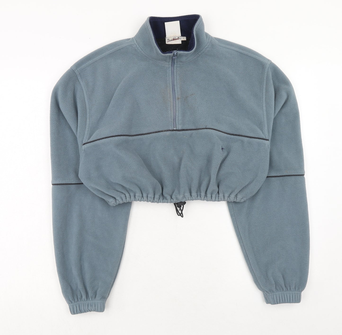 Paul Smith Womens Blue Polyester Pullover Sweatshirt Size S Zip