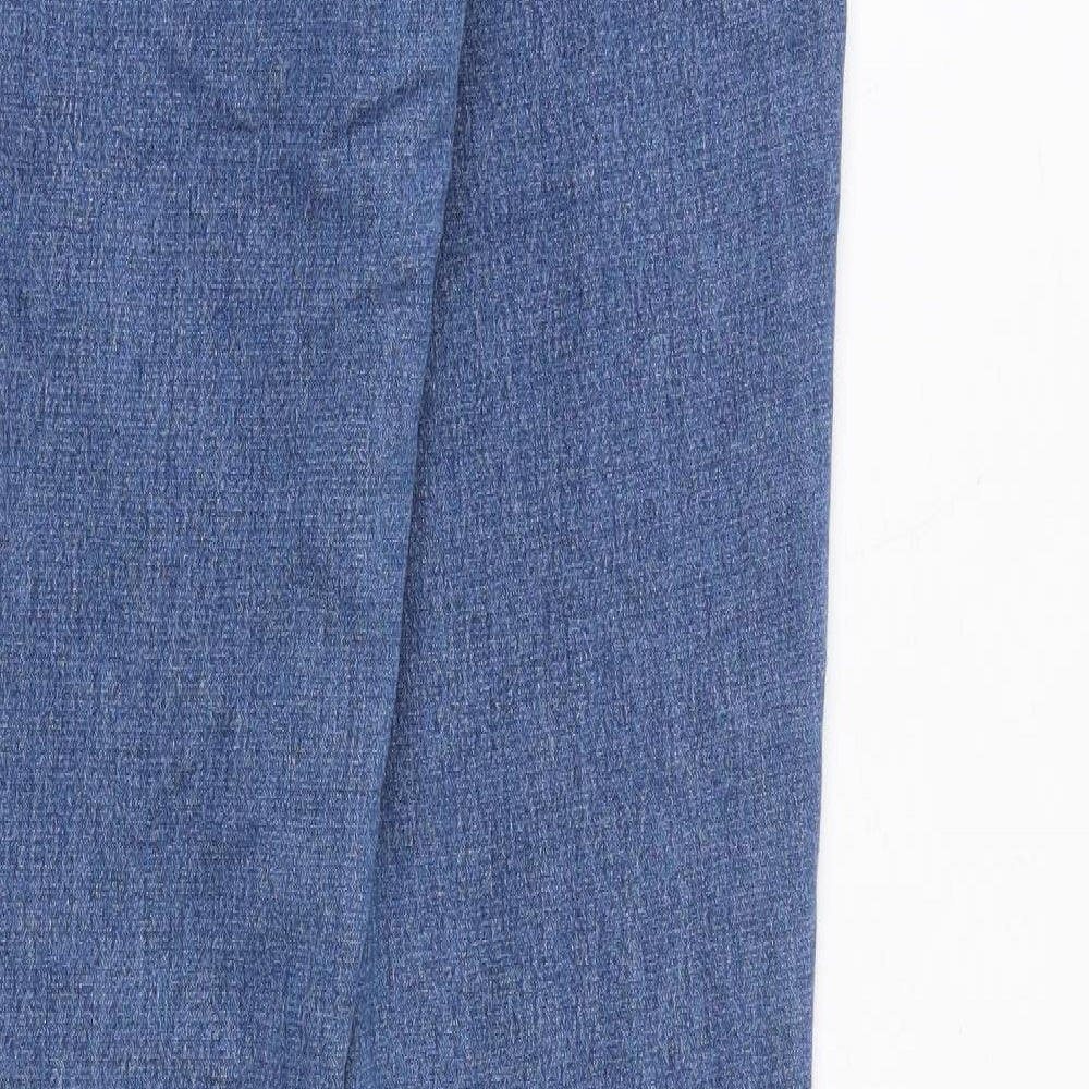 Miss Selfridge Womens Blue Cotton Jegging Jeans Size 12 Regular