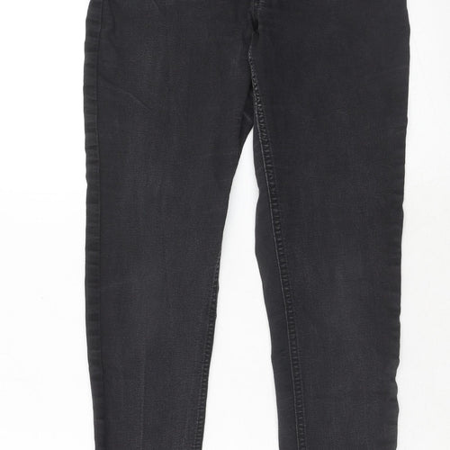Marks and Spencer Womens Black Cotton Jegging Jeans Size 10 Regular
