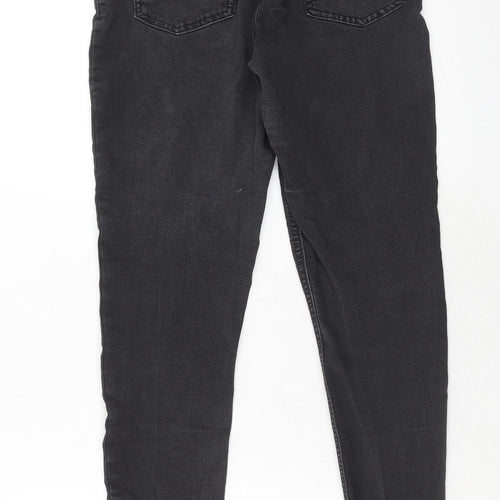 Marks and Spencer Womens Black Cotton Jegging Jeans Size 10 Regular
