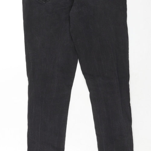 Levi's Womens Black Cotton Skinny Jeans Size 30 in Regular Zip