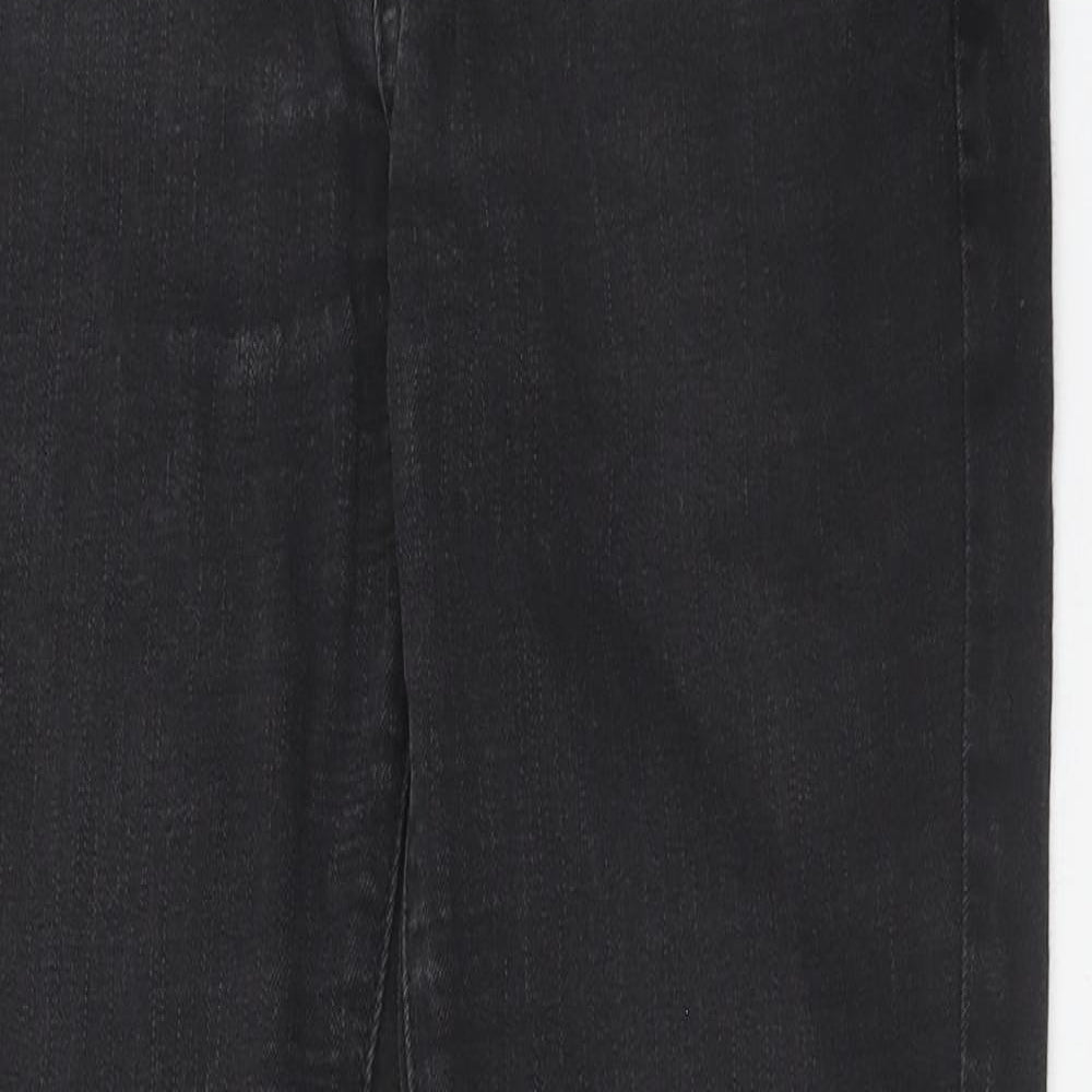 Levi's Womens Black Cotton Skinny Jeans Size 30 in Regular Zip