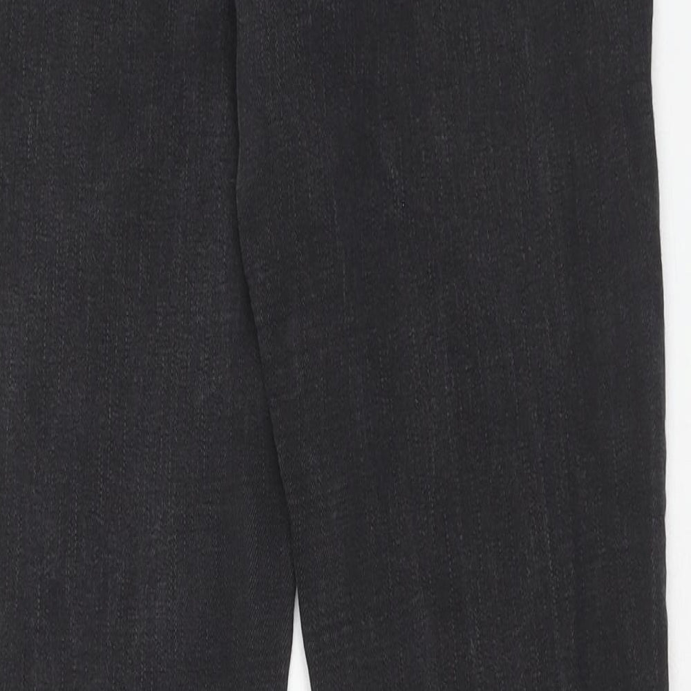 Levi's Womens Black Cotton Skinny Jeans Size 30 in Regular Zip