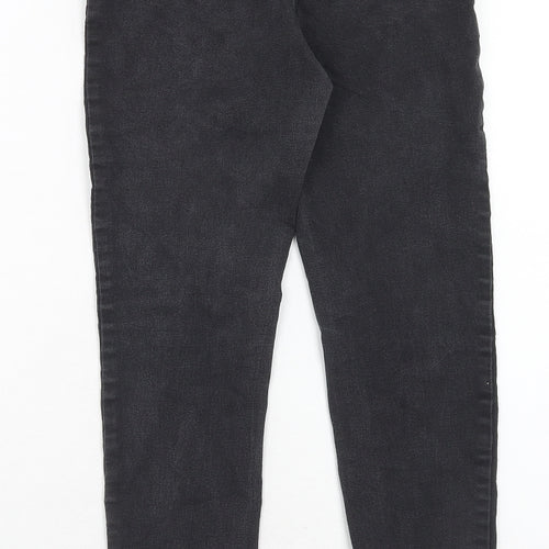 Marks and Spencer Womens Black Cotton Jegging Jeans Size 10 Regular