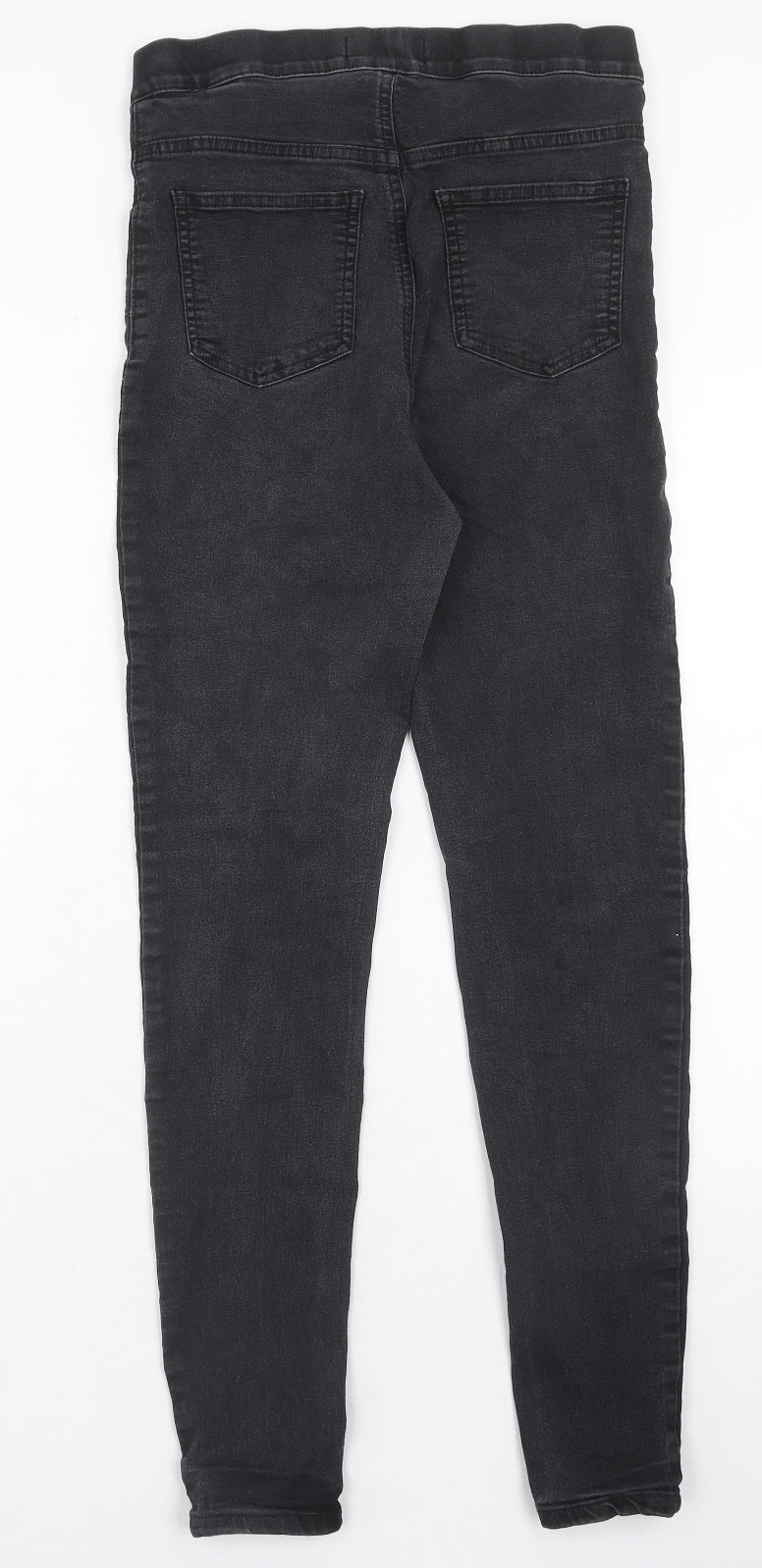 Marks and Spencer Womens Black Cotton Jegging Jeans Size 10 Regular