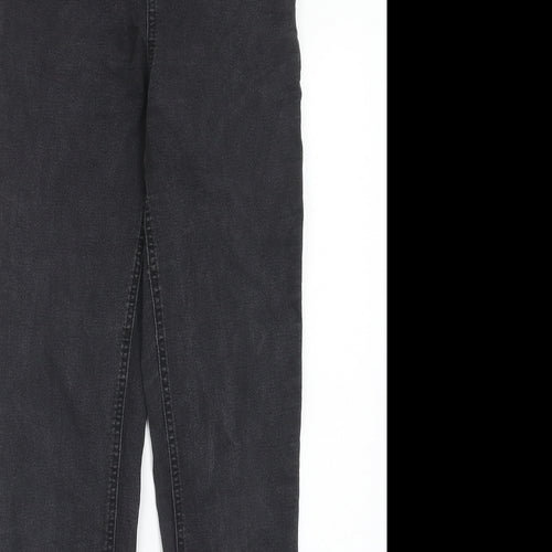 Marks and Spencer Womens Black Cotton Jegging Jeans Size 10 Regular