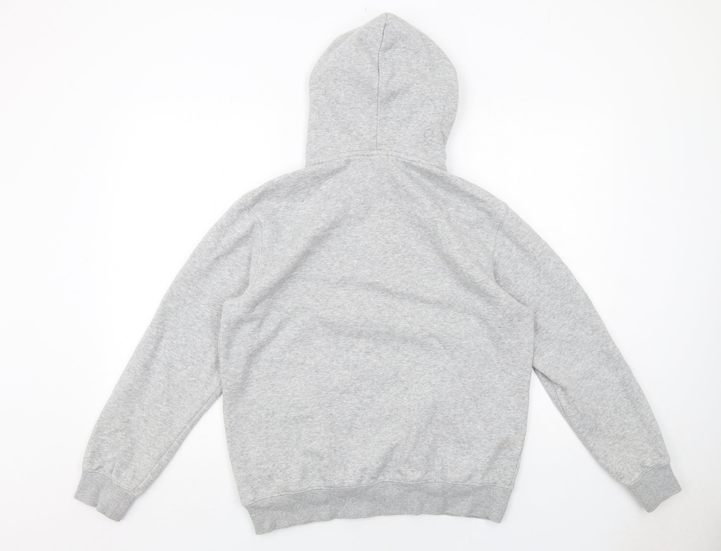 H&M Mens Grey Cotton Pullover Hoodie Size S - NFL