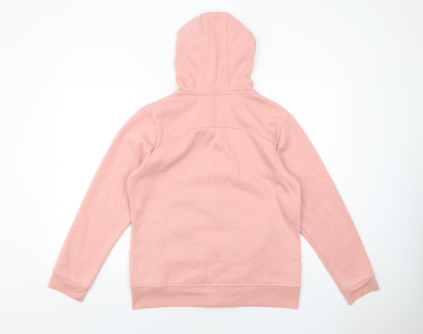 LA Gear Womens Pink Polyester Full Zip Hoodie Size 14 Zip