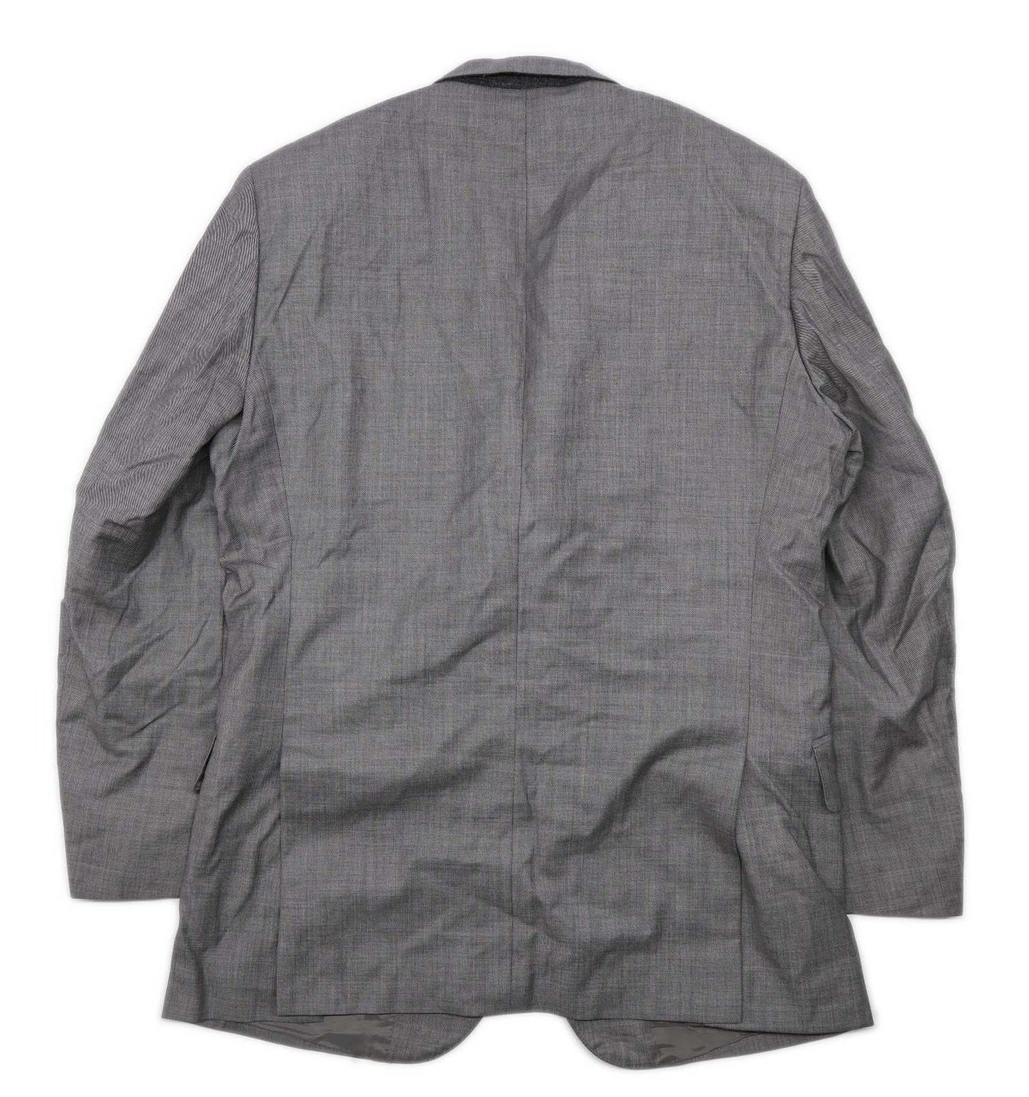 TM Lewin Mens Wool Grey Suit Jacket 42 Chest (Regular)