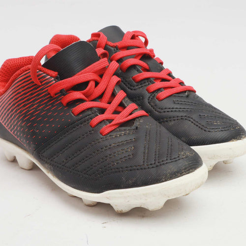 Kipsta Boys UK Size 10.5 Black Football Boots