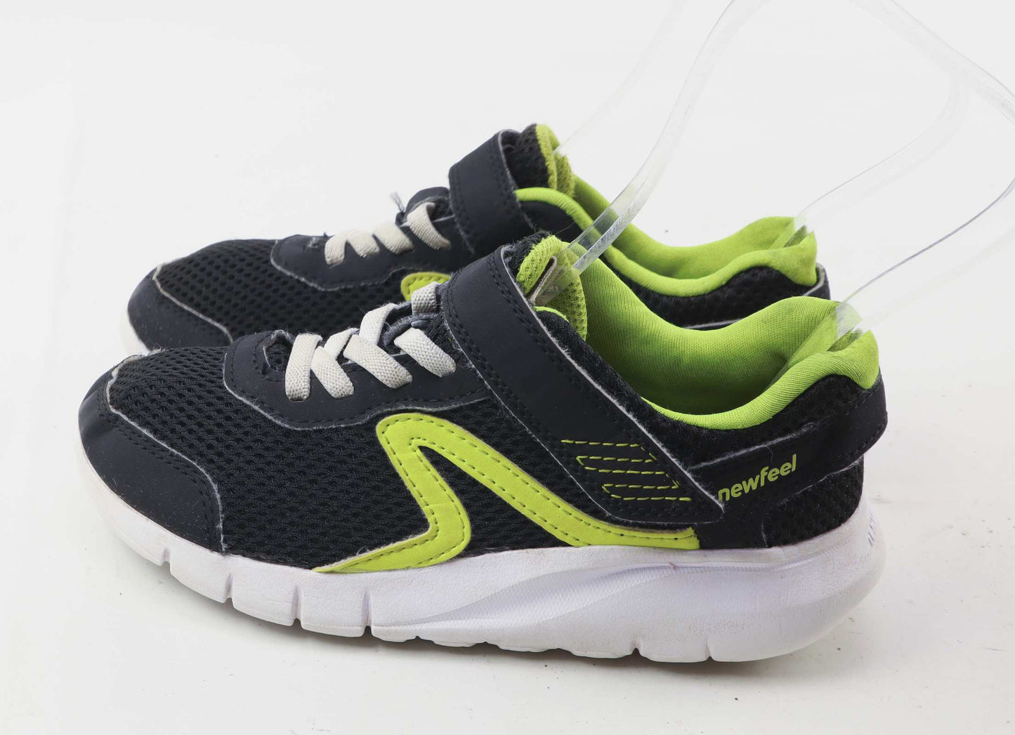 Newfeel Boys UK Size 12 Black Running Shoes