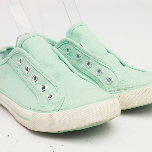 Matalan Girls UK Size 1 Blue Pumps Trainers