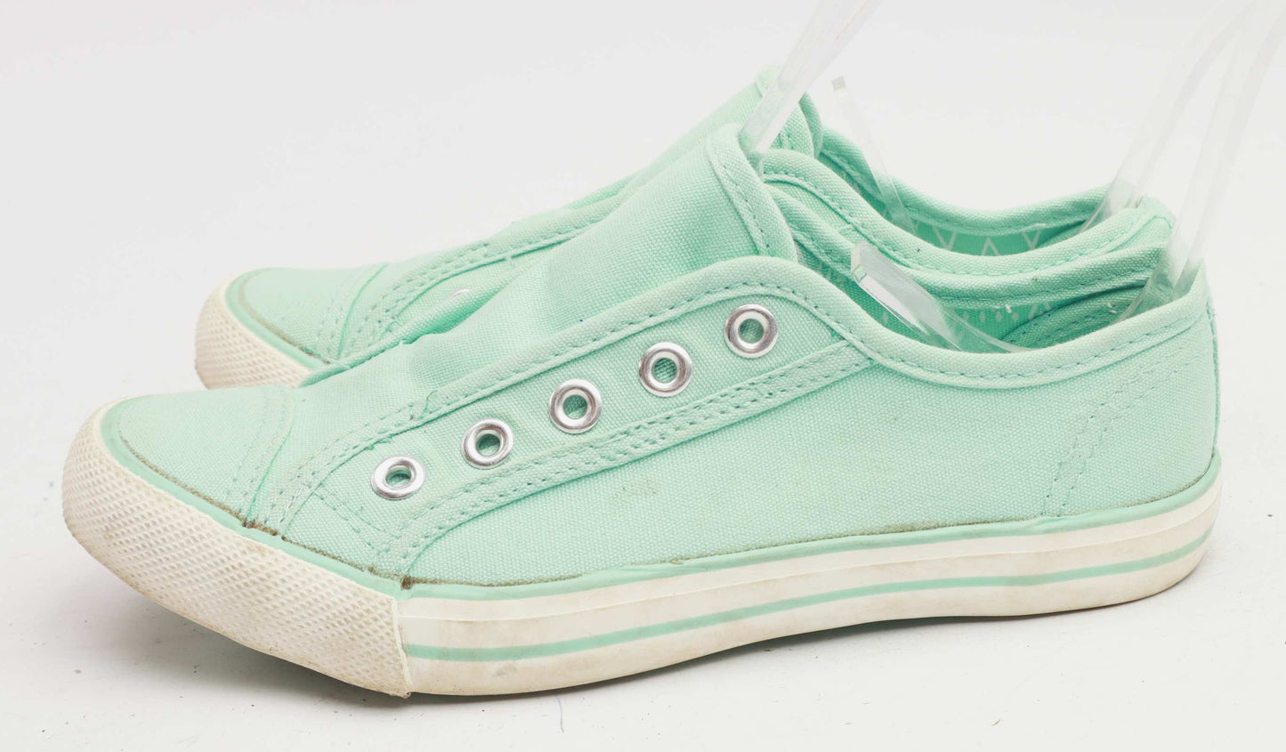 Matalan Girls UK Size 1 Blue Pumps Trainers