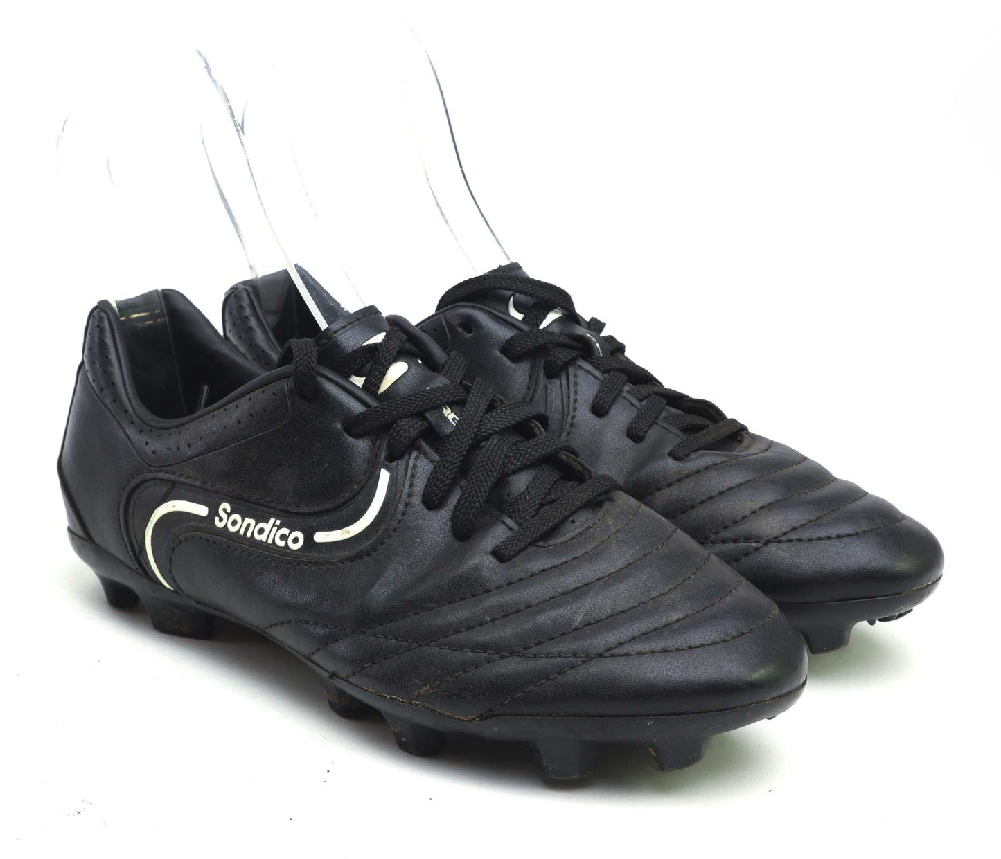 Sondico Mens UK Size 5.5 Black Football Boots