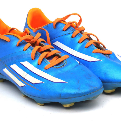Adidas Mens UK Size 5 Blue F10 Football Boots