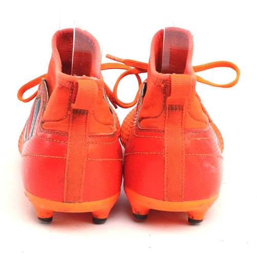 Adidas Mens UK Size 5.5 Orange Bright Neon Football Boots