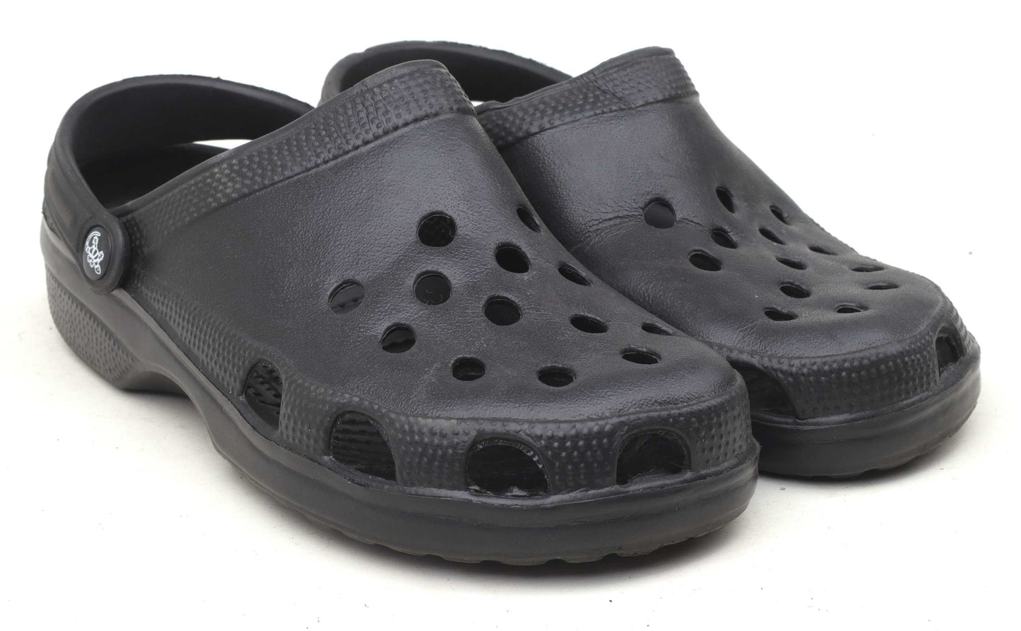 Gekkos Mens UK Size L Black Clogs