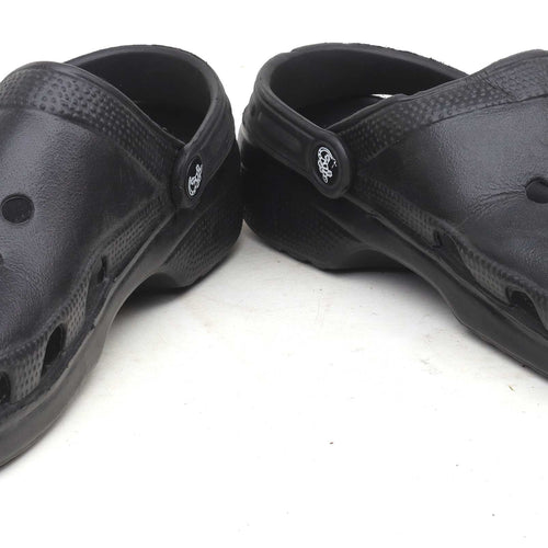 Gekkos Mens UK Size L Black Clogs