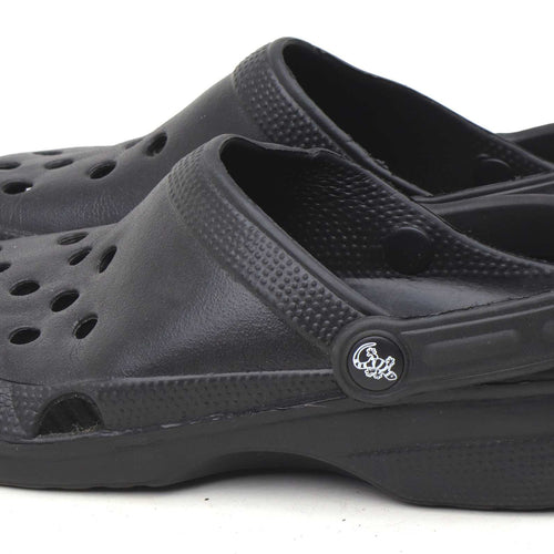 Gekkos Mens UK Size L Black Clogs