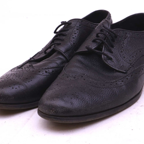 Kurt Geiger Mens EU Size 41 Black Brogues Leather Formal Shoes