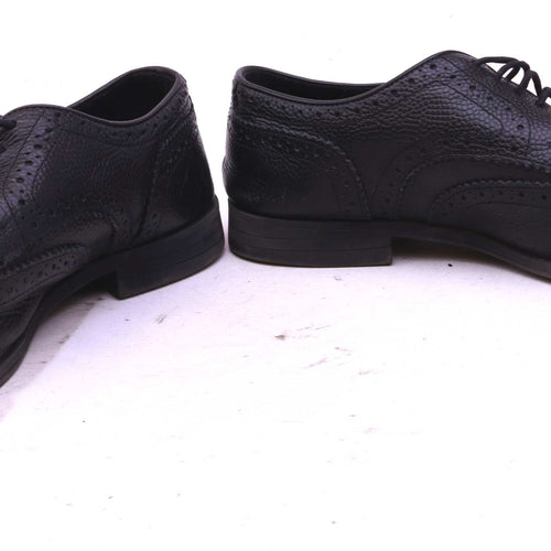 Kurt Geiger Mens EU Size 41 Black Brogues Leather Formal Shoes