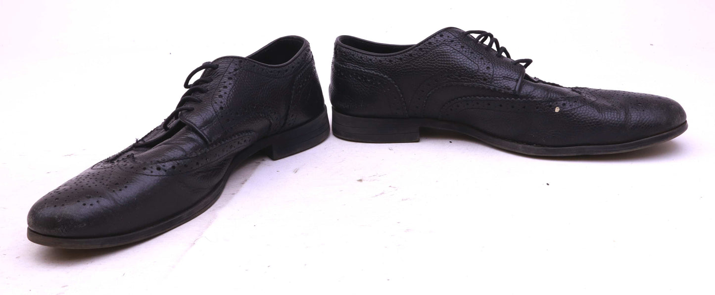Kurt Geiger Mens EU Size 41 Black Brogues Leather Formal Shoes