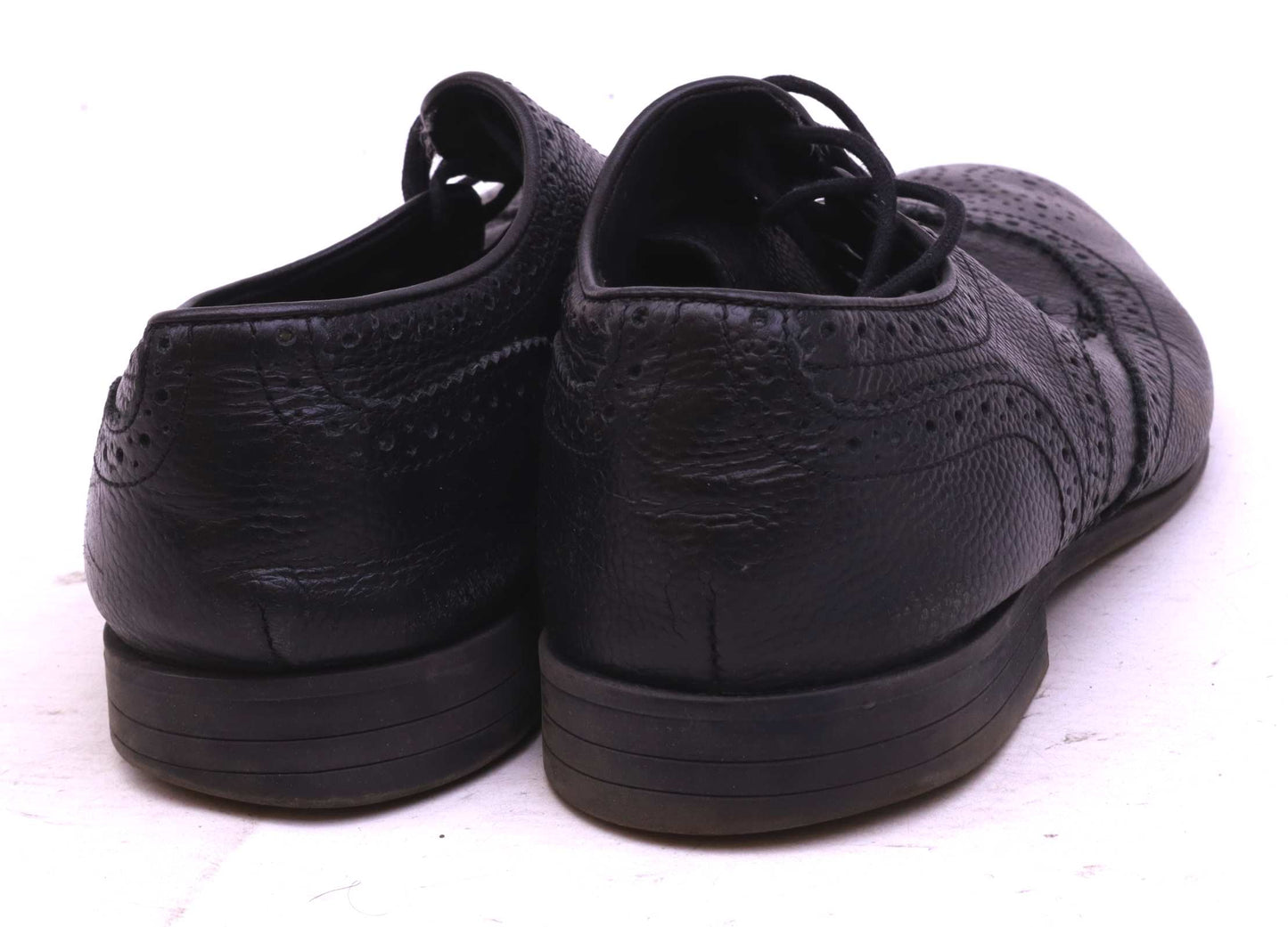 Kurt Geiger Mens EU Size 41 Black Brogues Leather Formal Shoes