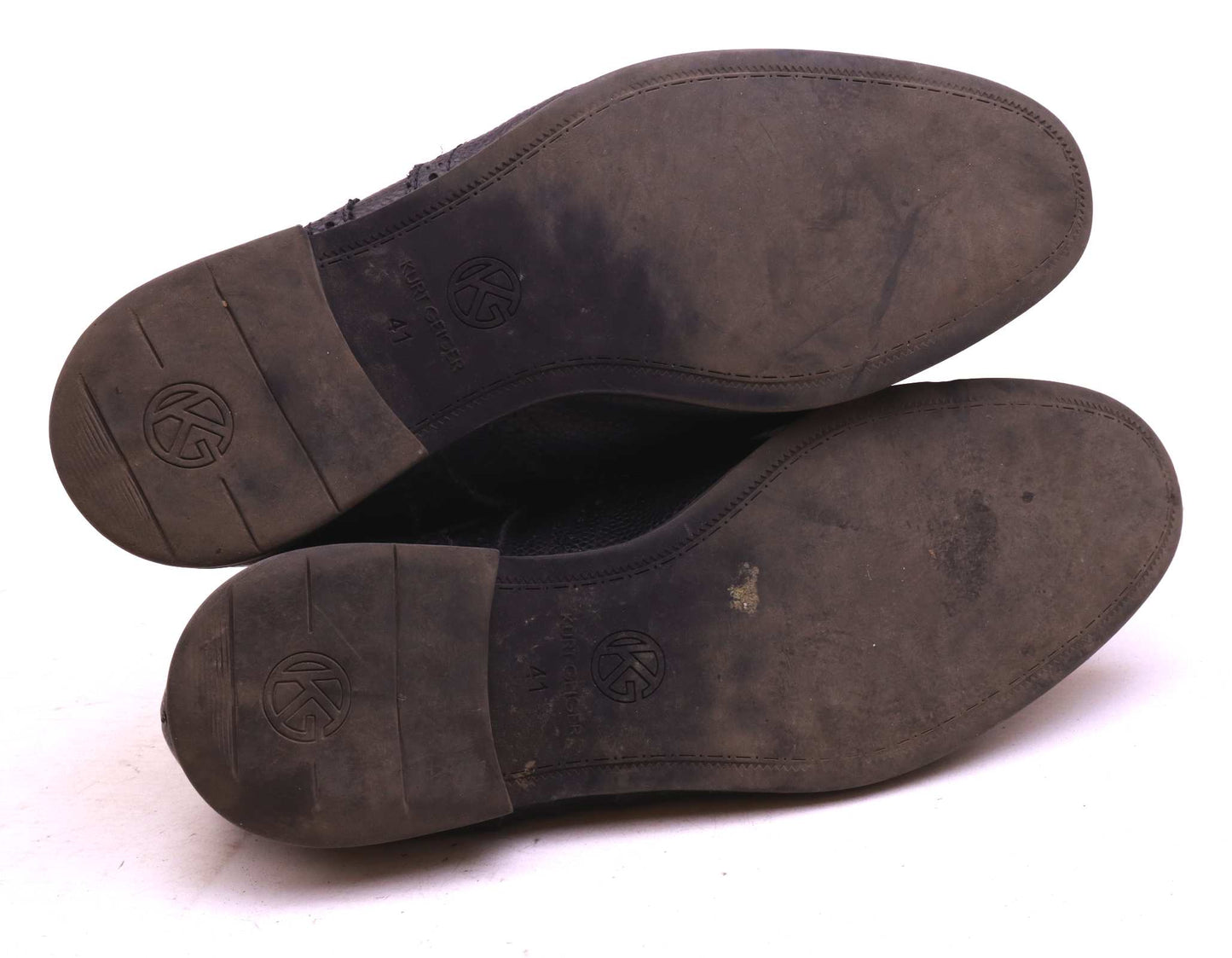 Kurt Geiger Mens EU Size 41 Black Brogues Leather Formal Shoes