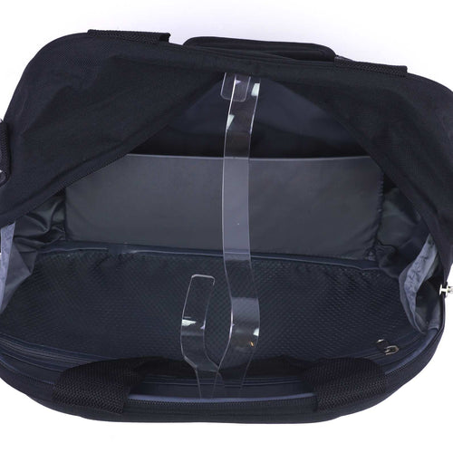 Revelation Black Rigid Exterior Travelling Holiday Mens Travel Bag