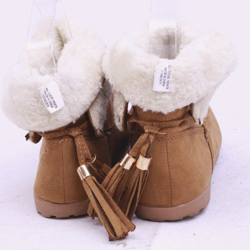 Primark Womens UK Size 4 Brown Ankle Boots