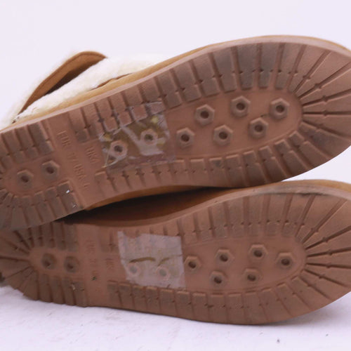 Primark Womens UK Size 4 Brown Ankle Boots