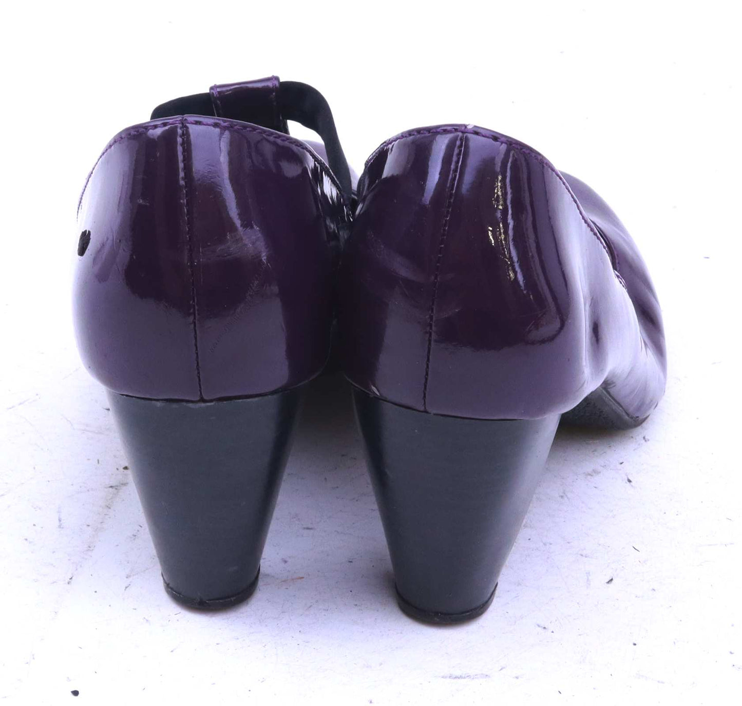 Marks & Spencer Womens UK Size 5.5 Purple Leather Shoes