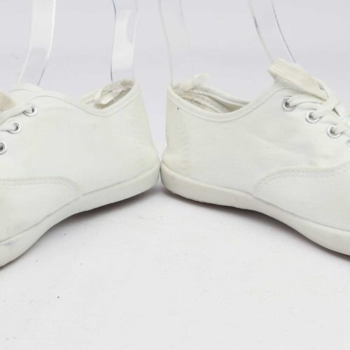 Primark Womens UK Size 7 White Pumps