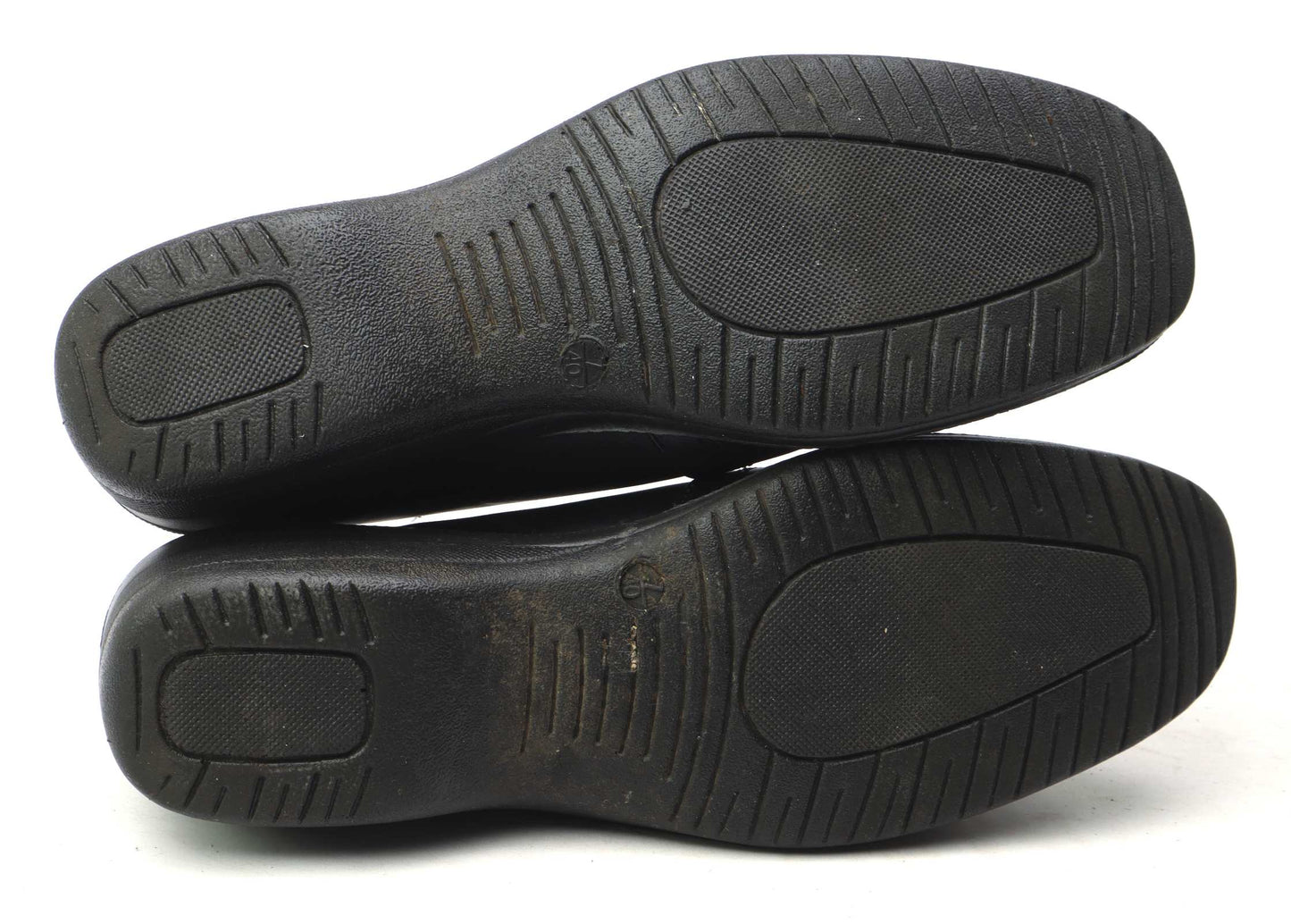 Softlites Womens UK Size 7 Black Leather Shoes