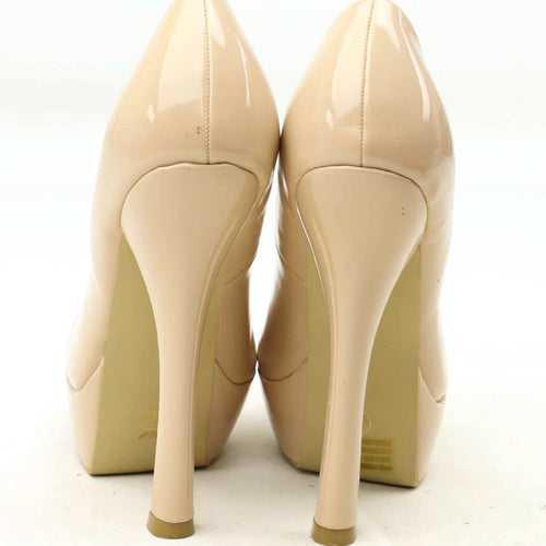 Odeon Womens UK Size 5 Peach Platform Shoes