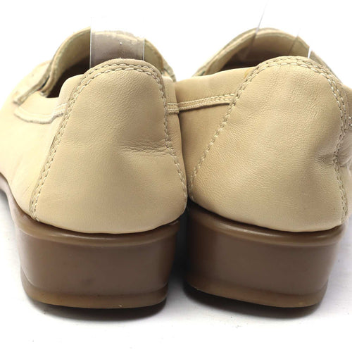 Medicus Womens UK Size 5.5 Beige Leather Shoes