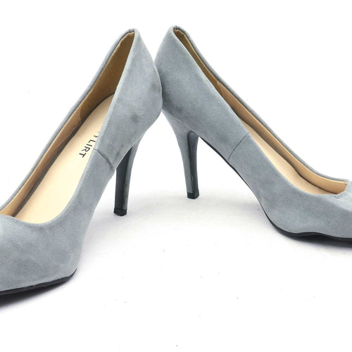 Body Flirt Womens EU Size 42 Grey Court Shoes